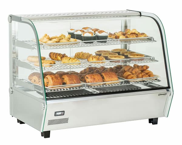 Vitrine chauffante 160L