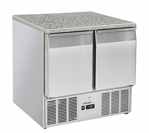Desserte réfrigérée 2 portes GN 1/1 Granit