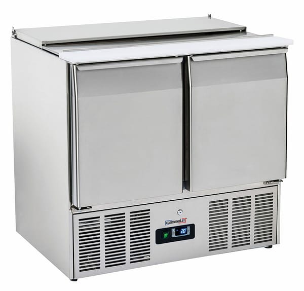 Saladette de préparation 2 portes 900