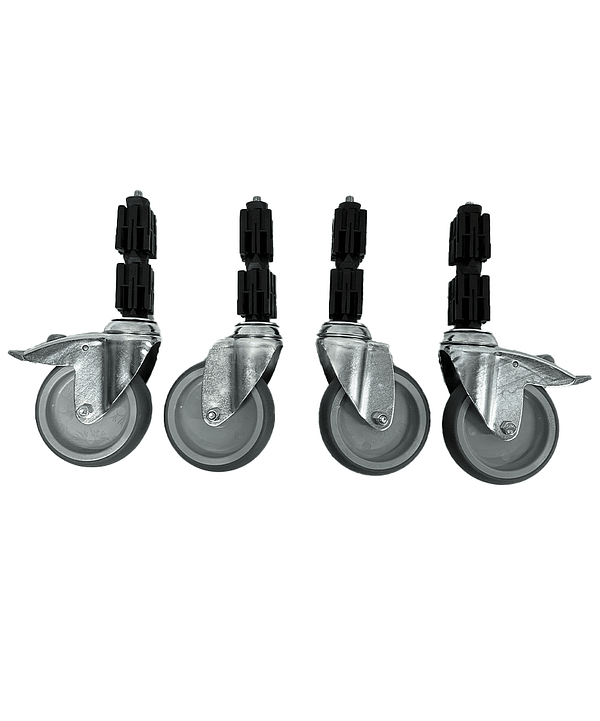 SERIE DE ROUES POUR TABLE 4X