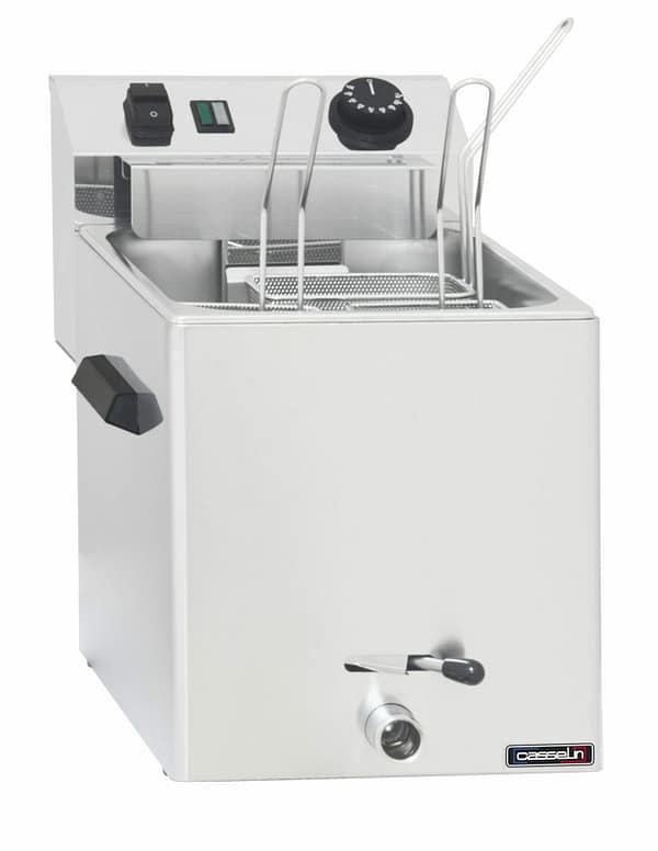 Cuiseur à pâtes électrique avec vanne de vidange - 3 paniers