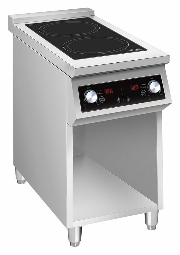 CUISINIÈRE À INDUCTION 2 ZONES CONVIENT UNIQUEMENT AUX POÊLES À INDUCTION