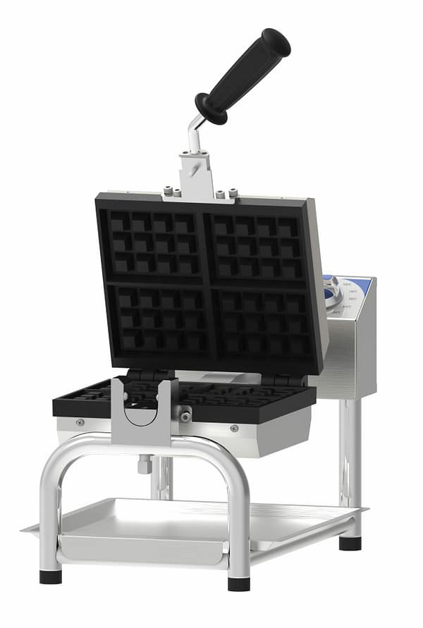 Gaufrier simple ouverture 180° - 4 mini gaufres